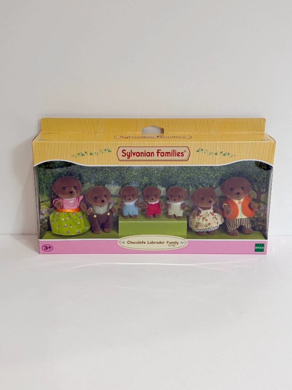 Calico Critters Sylvanian Families Chocolate Labrador Family 5730 Set